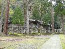 大瀧神社・岡太神社参道から見た境内
