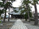 新善光寺城の跡地に境内を構えている正覚寺