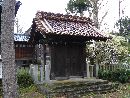 松阜神社に移築された受福堂の御門